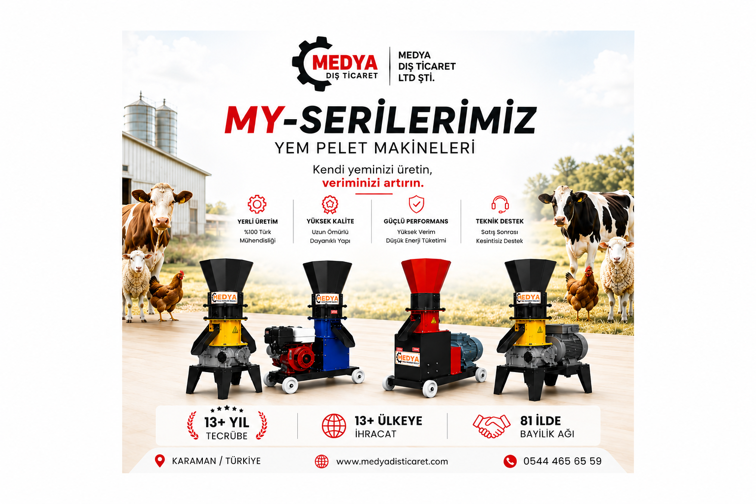 My-Serilerimiz İle Çiftçilerimize Tam Destek !