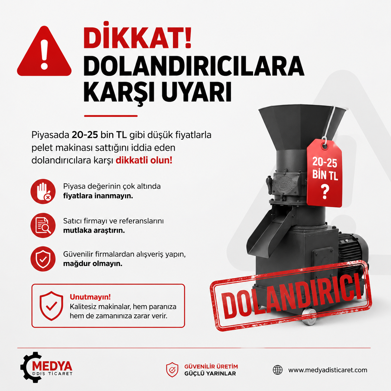 Dolandırıcılara Dikkat!!