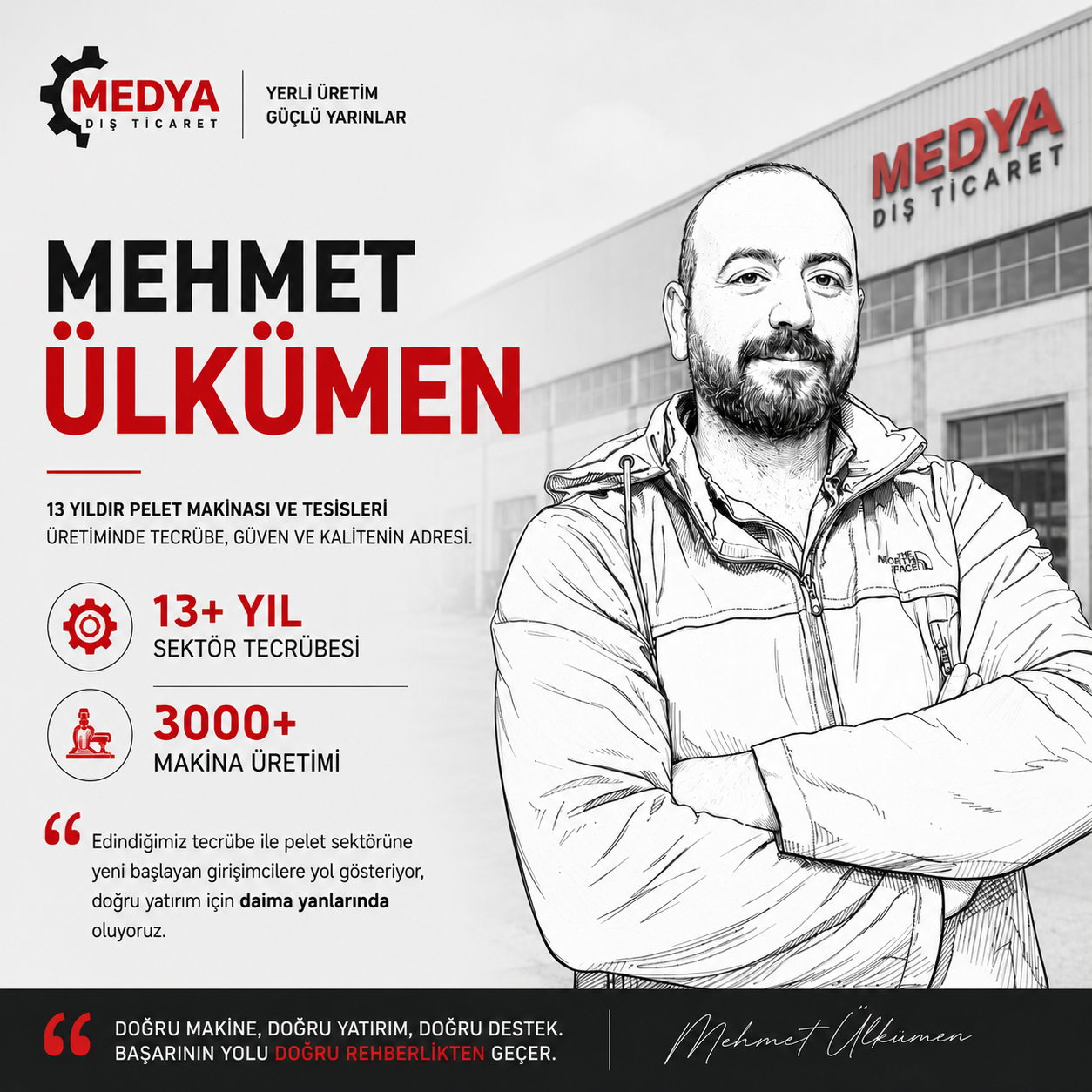 Mehmet Ülkümen Pelet Sektöründe Neler Yapıyor?